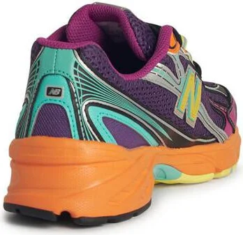 New Balance '740' Multicolor Mesh Sneakers - Image 3