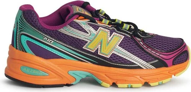 New Balance '740' Multicolor Mesh Sneakers