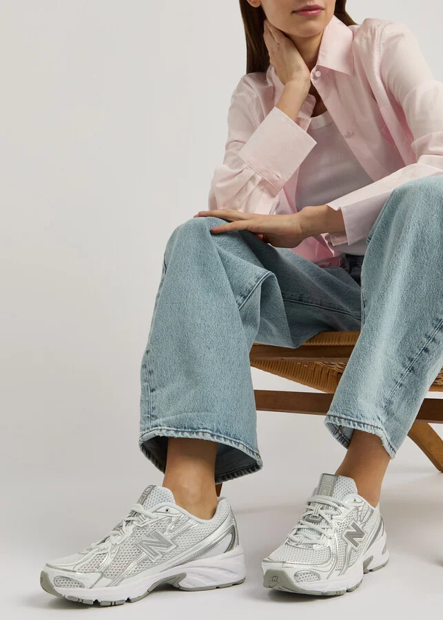 New Balance 740 Panelled Mesh Sneakers - Image 5