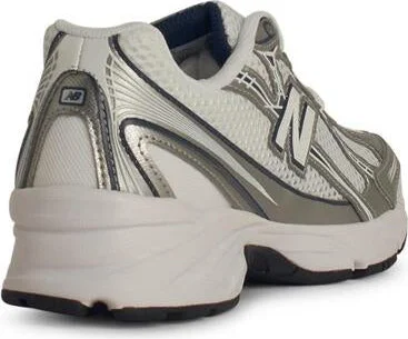 New Balance '740' White Mesh Sneakers - Image 3