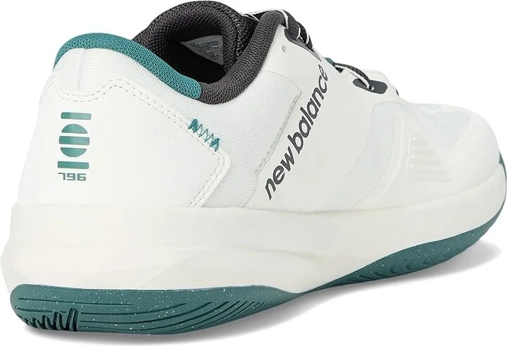 New Balance 796v4 Tennis Shoes Men's Walking Shoes Sea Salt/New Spruce/Black Cement : 7.5 D - Medium, Textile - Image 4
