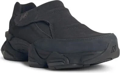 New Balance '8040' Black Leather Blend Sneakers - Image 2
