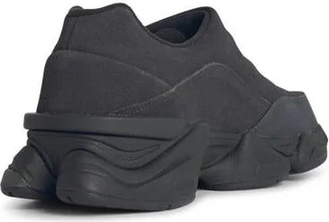 New Balance '8040' Black Leather Blend Sneakers - Image 3