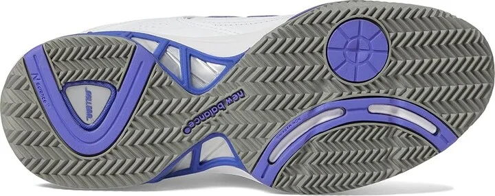 New Balance 806 Tennis Shoes Women's Tennis Shoes White : 5 B - Medium, Leather - Image 4