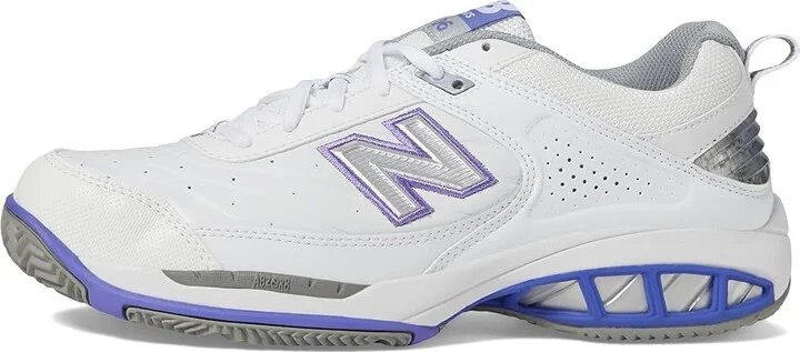 New Balance 806 Tennis Shoes Women's Tennis Shoes White : 5 B - Medium, Leather - Image 7