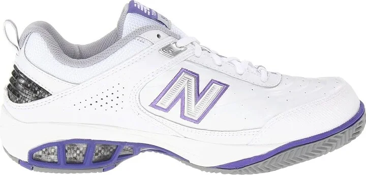 New Balance 806 Tennis Shoes Women's Tennis Shoes White : 5 B - Medium, Leather - Image 8