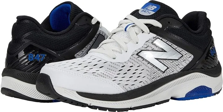 New Balance 847v4 Men's Shoes Arctic Fox/Black : 7 2A - Extra Narrow, Synthetic