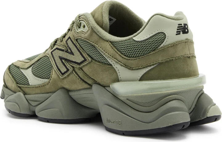 New Balance 9060 Panelled Mesh Sneakers - Image 2
