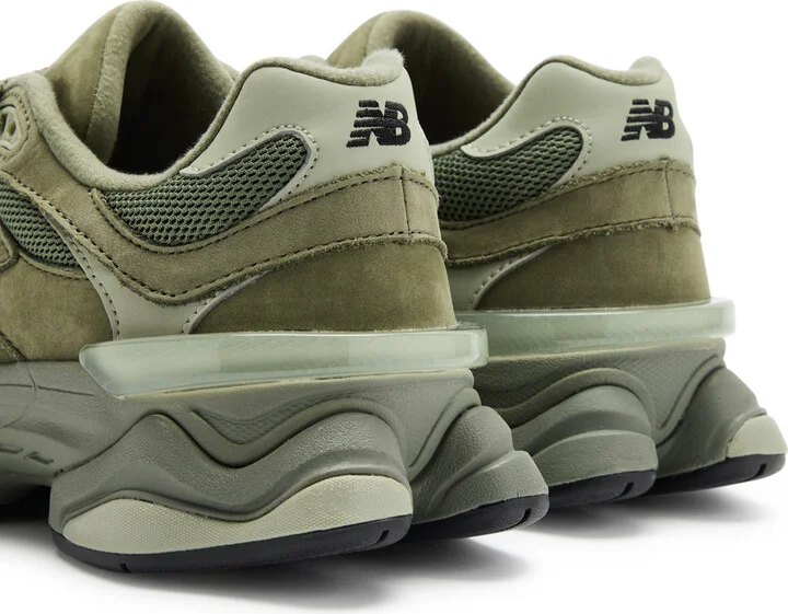 New Balance 9060 Panelled Mesh Sneakers - Image 4