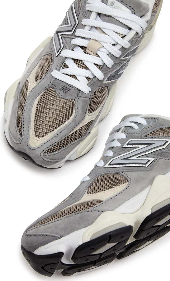 New Balance 9060 Panelled Mesh Sneakers - Image 3