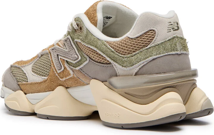 New Balance 9060 Panelled Mesh Sneakers - Image 2