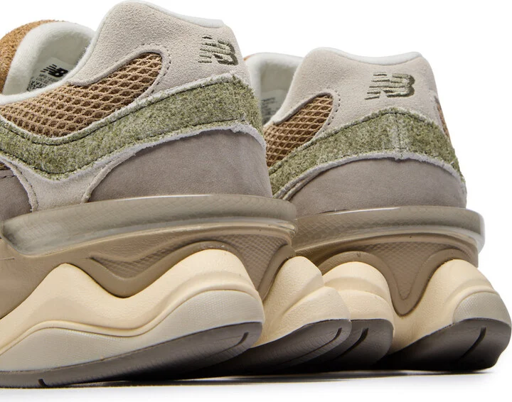 New Balance 9060 Panelled Mesh Sneakers - Image 4