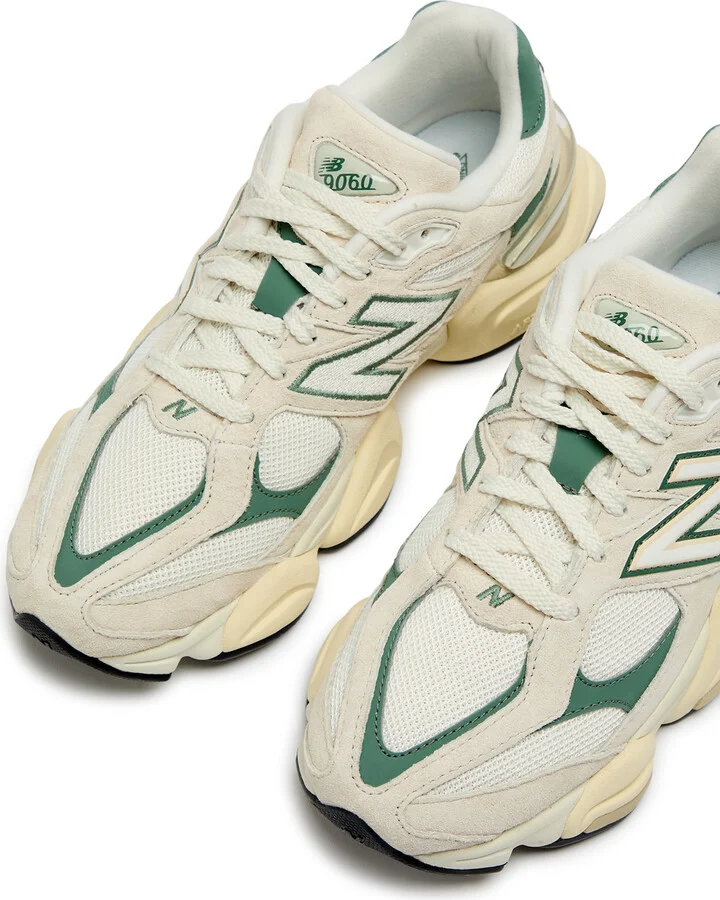 New Balance 9060 Panelled Mesh Sneakers - Image 3