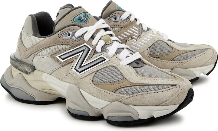 New Balance 9060 Panelled Mesh Sneakers - Image 2