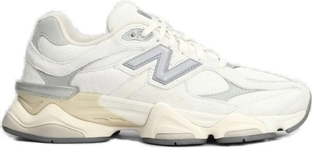 New Balance 9060 Sea Salt Lace-Up Sneakers