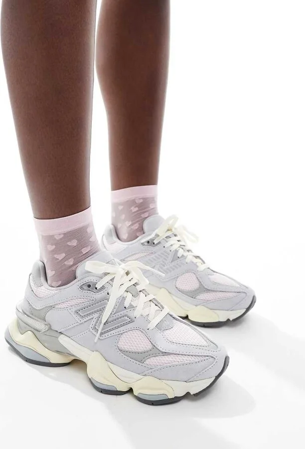 New Balance 9060 sneakers in light gray