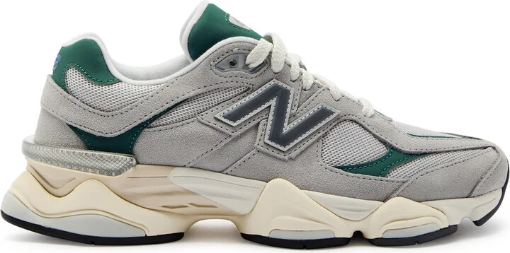 New Balance 9060 Women's Panelled Mesh Sneakers Light Blue UK6.5