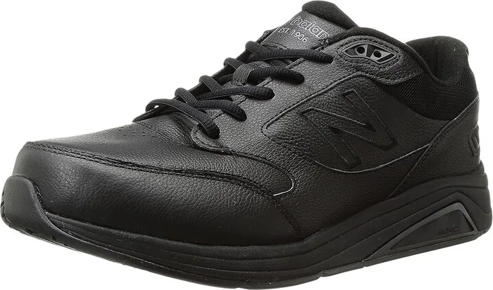 New Balance 928v3 Men's Walking Shoes Black/Black 2 : 9 B - Narrow, Leather - Image 2