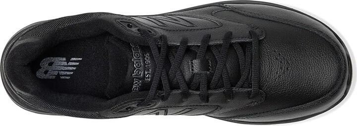 New Balance 928v3 Men's Walking Shoes Black/Black 2 : 9 B - Narrow, Leather - Image 3