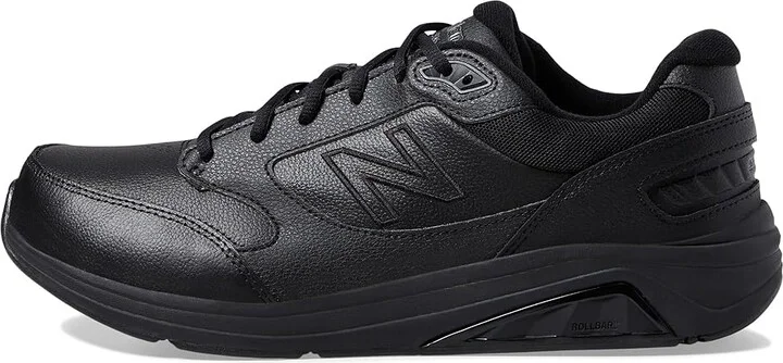 New Balance 928v3 Men's Walking Shoes Black/Black 2 : 9 B - Narrow, Leather - Image 7