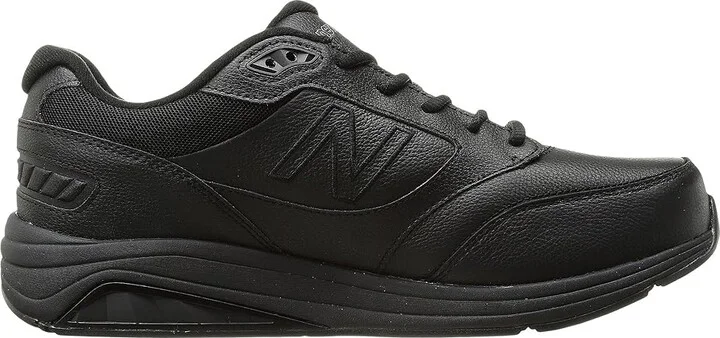 New Balance 928v3 Men's Walking Shoes Black/Black 2 : 9 B - Narrow, Leather - Image 8