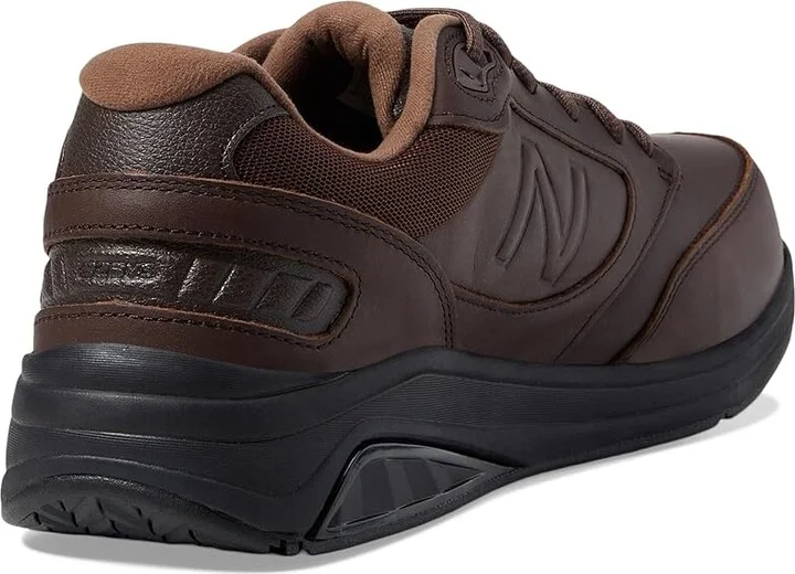 New Balance 928v3 Men's Walking Shoes Brown/Brown : 9 B - Narrow, Leather - Image 5