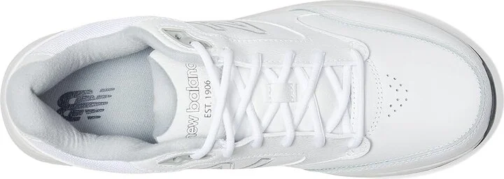 New Balance 928v3 Men's Walking Shoes White/White : 9 B - Narrow, Leather - Image 3