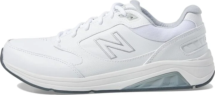 New Balance 928v3 Men's Walking Shoes White/White : 9 B - Narrow, Leather - Image 7