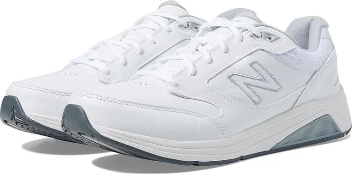 New Balance 928v3 Men's Walking Shoes White/White : 9 B - Narrow, Leather