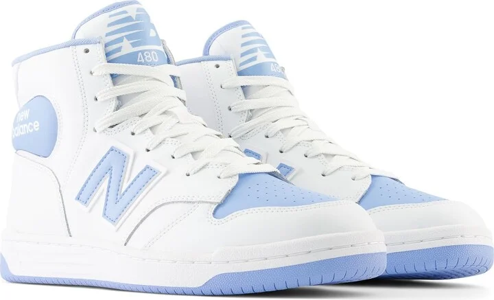 New Balance BB480v1 White/Team Carolina 11 D (M)