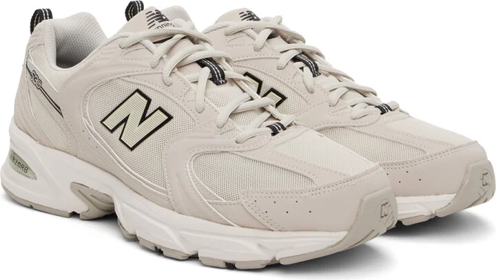 New Balance Beige 530 Sneakers - Image 4