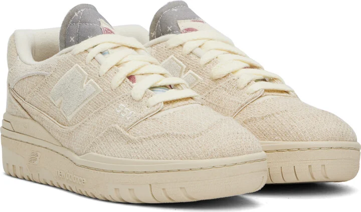 New Balance Beige 550 Sneakers - Image 4