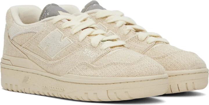 New Balance Beige 550 Sneakers - Image 4