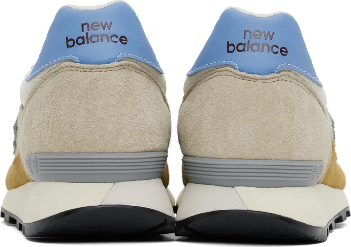 New Balance Beige & Blue 475 Sneakers - Image 2