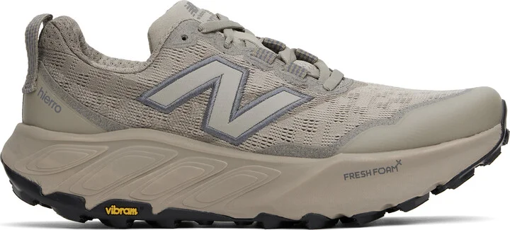 New Balance Beige Fresh Foam X Hierro v9 Sneakers
