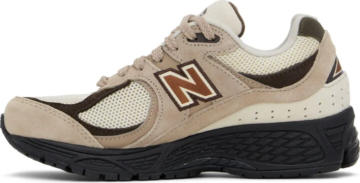 New Balance Beige & Off-White 2002R Sneakers - Image 3