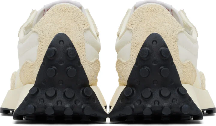 New Balance Beige & Off-White 327 Sneakers - Image 2