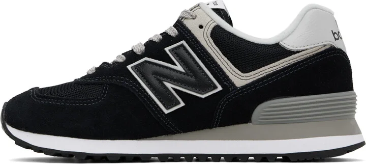 New Balance Black 574 Core Sneakers - Image 3