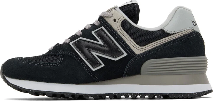 New Balance Black 574 Core Sneakers - Image 3