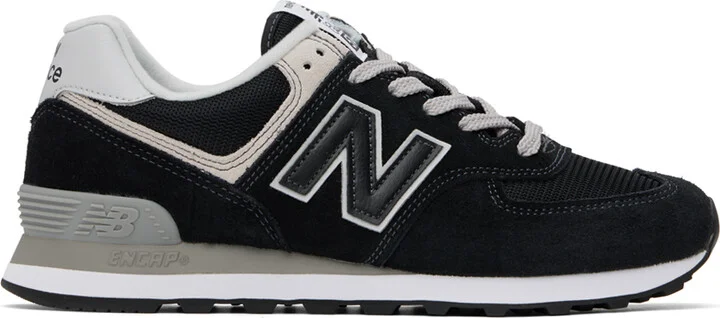 New Balance Black 574 Core Sneakers