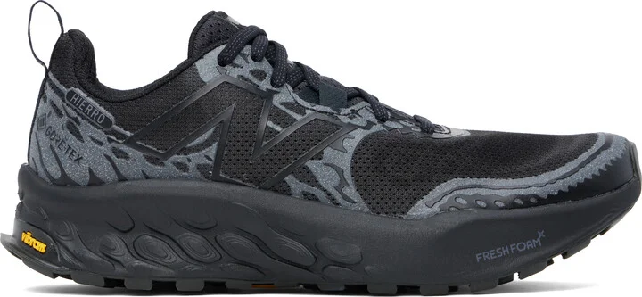 New Balance Black Fresh Foam X Hierro v8 Gore-Tex Sneakers