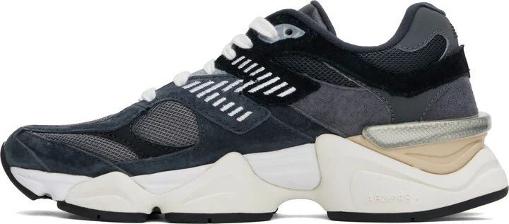 New Balance Black & Gray 9060 Sneakers - Image 3