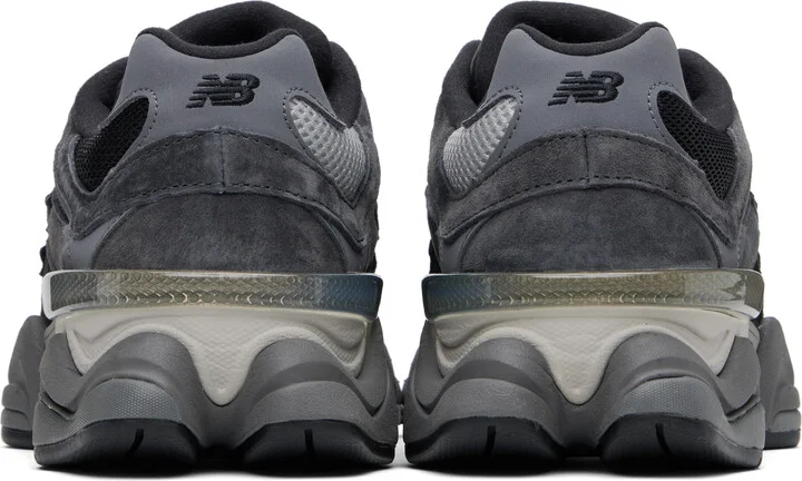 New Balance Black & Gray 9060 Sneakers - Image 2