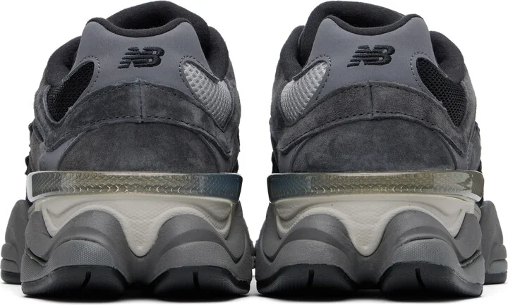 New Balance Black & Gray 9060 Sneakers - Image 2