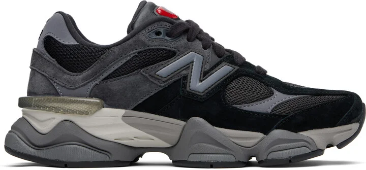 New Balance Black & Gray 9060 Sneakers