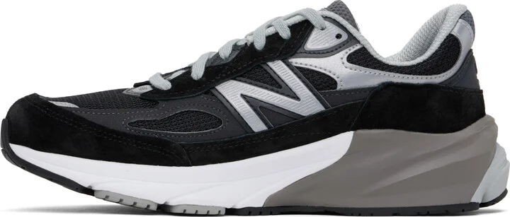 New Balance Black & Gray 'Made in USA' 990v6 Sneakers - Image 3