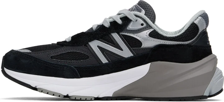 New Balance Black Made in USA 990v6 Sneakers - Image 3