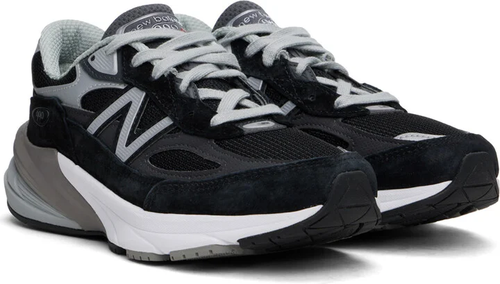 New Balance Black Made in USA 990v6 Sneakers - Image 4
