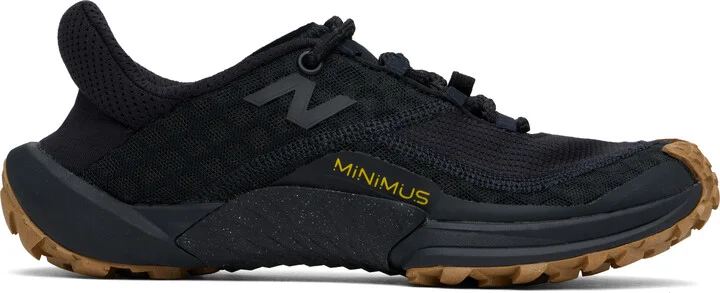 New Balance Black Minimus Trail Sneakers