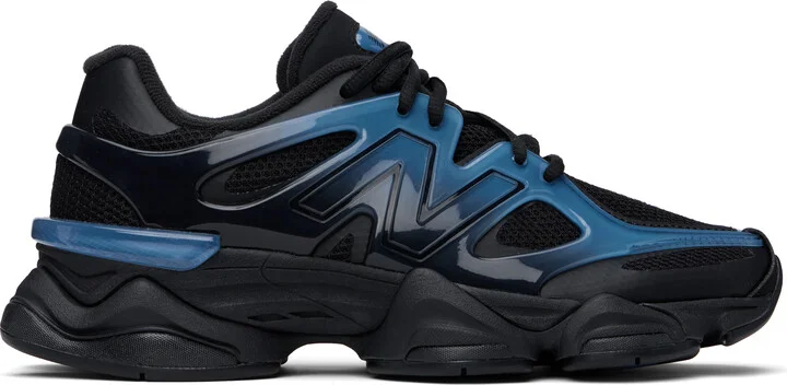 New Balance Black & Navy 9060 X Sneakers